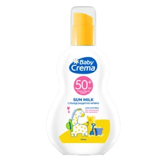Нежно слънцезащитно спрей мляко за лице и тяло Baby Crema, SPF 50+, За много висока защита с широкоспектърна система, 150 мл